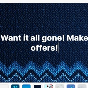 Clearing it out! Make offers!